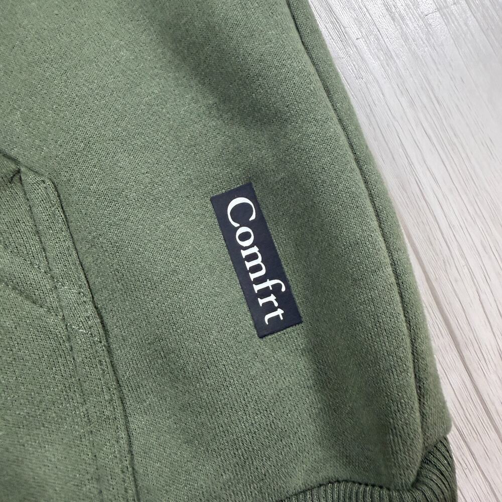 Comfrt Hoodie Adult Unisex Medium Green Pullover Oversized Soft - Picture 6 of 11